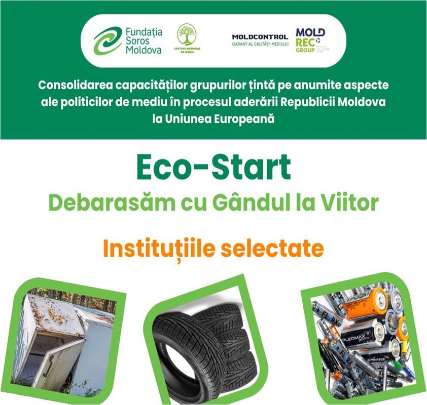 Campania națională „EcoStart – Debarasăm cu Gândul la Viitor”!  - Imagine 1